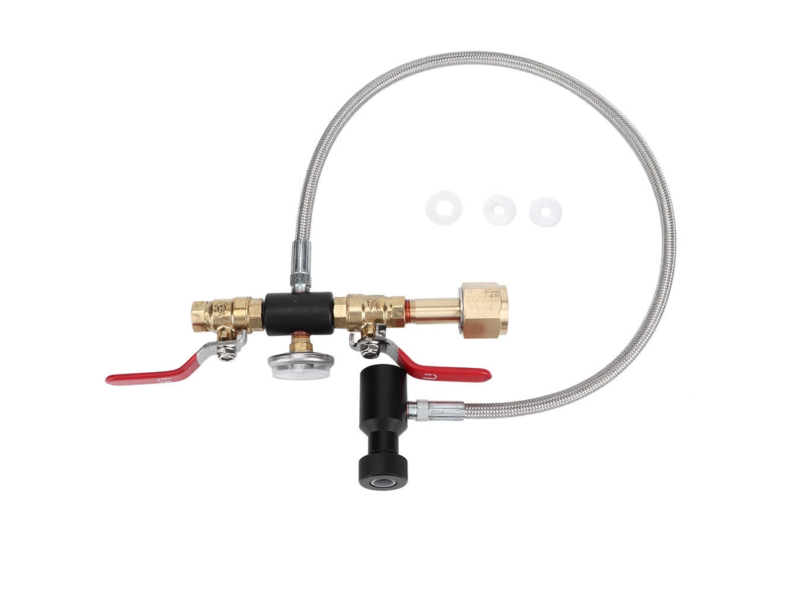 Adaptador De Co2 Laxiscreed Para Sodastream Com Mangueira De 24 Polegadas, Fácil Instalação E Compatível