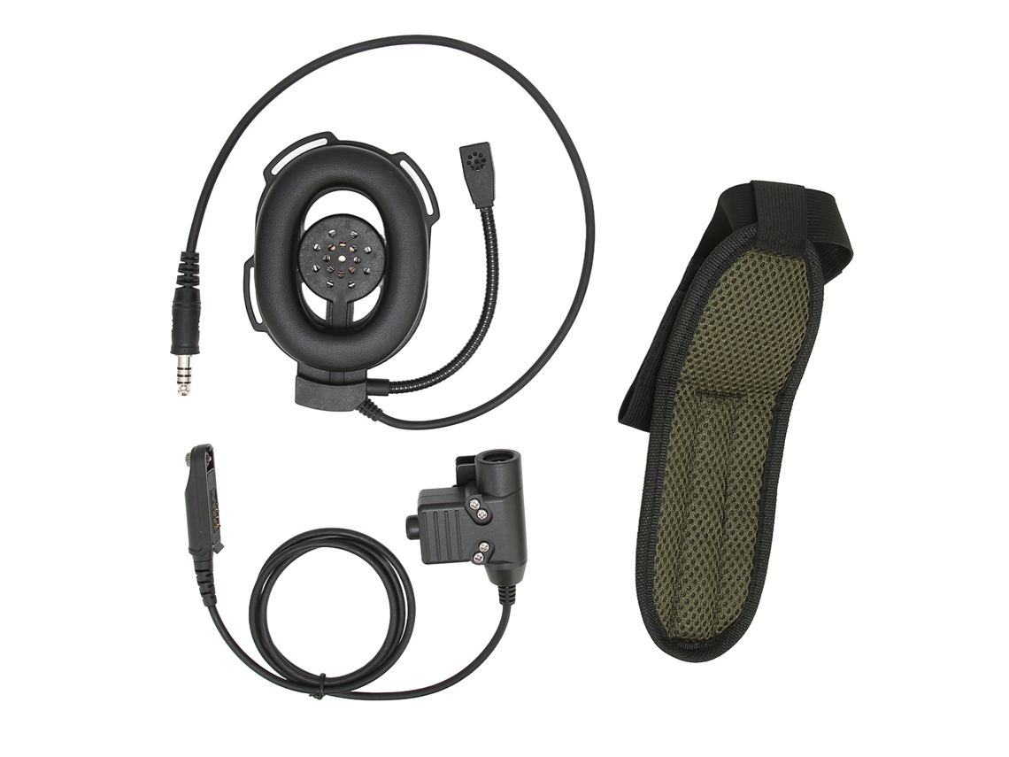 Fone mono para capacete de moto com ptt EOOCOO