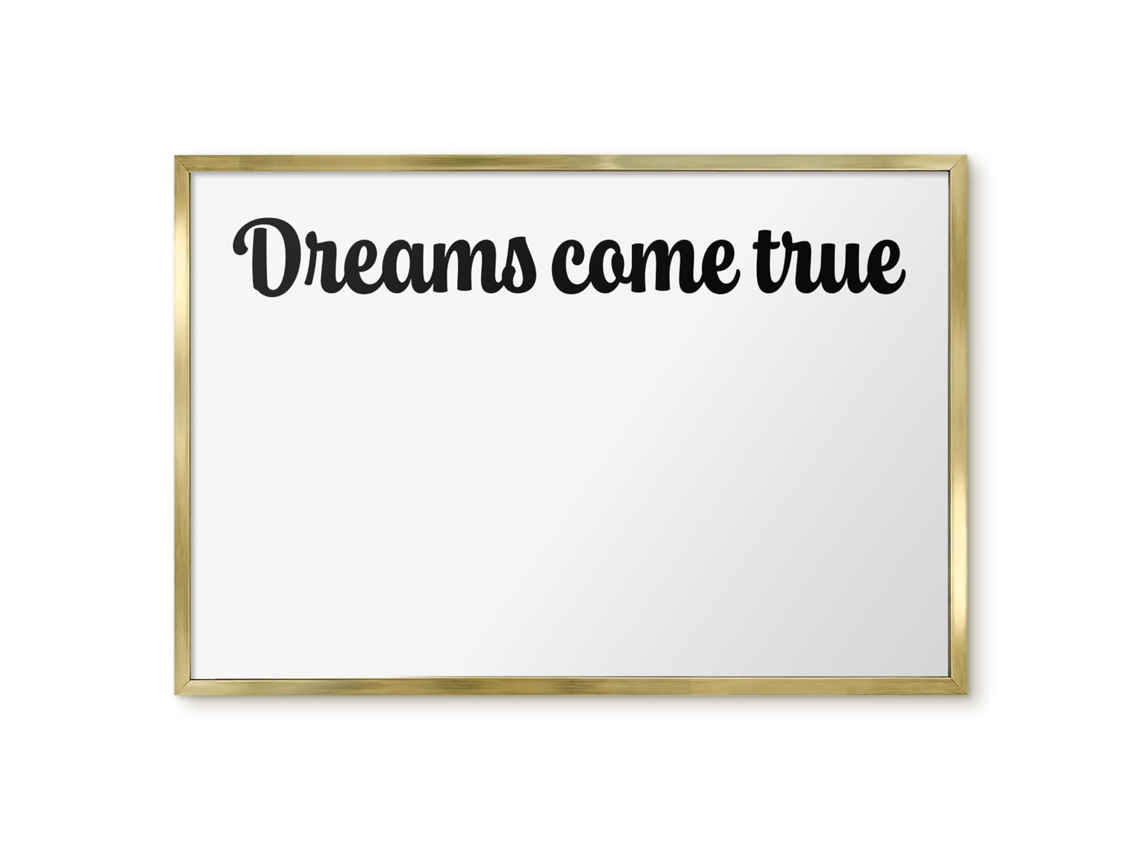 Magnetic Board Dreams Come True For The Living Room Espelharte (60x40 Cm)