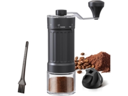 Moedor De Café Portátil Com Disco Moagem Cônico Para Espresso, Prensa Francesa, Pour Over, Dupla Camada, Ajuste Externo, Capacidade 25g (dis
