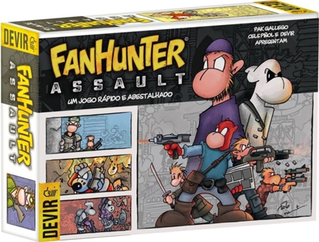 Jogo de Tabuleiro Fanhunter Assalto (Idade Mínima: 13 - Nível Dificuldade: Baixo)