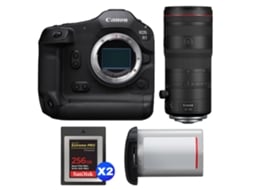 Eos R1 + Rf 24 105mm F/2.8 L Is Usm Z + 2 Sandisk 256gb Extreme Pro Cfexpress Type B + Canon Lp e19 + Ebook Pricedirect CANON