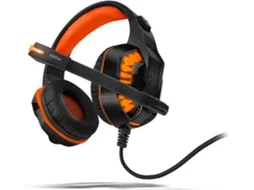 Auscultadores Gaming com Fio KROM Krom Konor 7.1 (Over Ear - Multiplataforma - Preto)