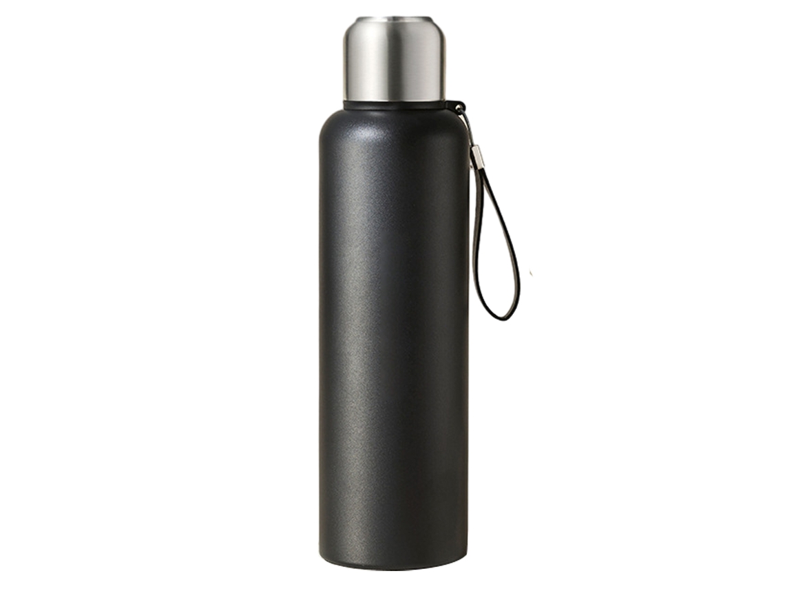 Copo de Aço Inoxidável 1000Ml com Tampa Ideal para Estudantes e Profissionais de Escritório Garrafa Esportiva de Aço Inoxidável RNEMITERY