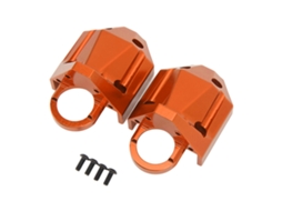 Mali carcaca de Caixa de Engrenagens do Eixo Traseiro Rc em Liga de Aluminio para Traxxas 1/7 Udr Laranja