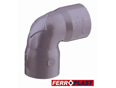 Cotovelo de Pvc Cinzento H-H 87º 40 Mm 205020 FERROPLAST