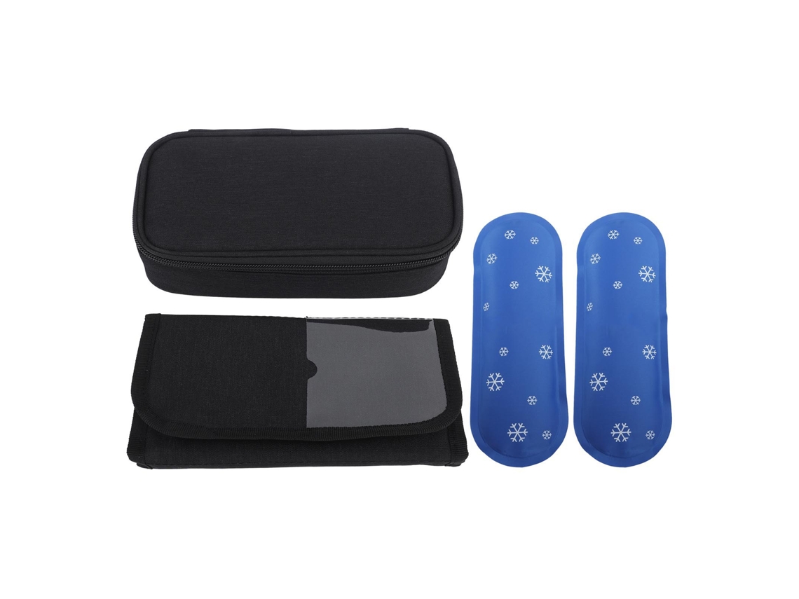 Bolsa Térmica Para Insulina, Bolsa De Transporte Com Zíper Para Armazenamento E Resfriamento, Tipo 2, Para Ambientes Internos E Externos