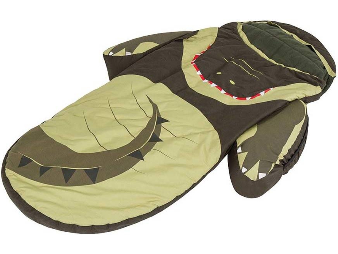 Saco de Cama LITTLELIFE Crocodile Animal Snuggle Pod (Tamanho: 3-4 Anos - Verde)