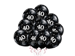 50 Unidades De Balões Estampados Para Festa Allinless