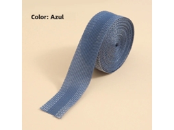 Fita Autoadesiva para Bainha de Calças Fita para Passar a Ferro em Bainhas de Calças Tecido para Costura MDUG (azul 3m)