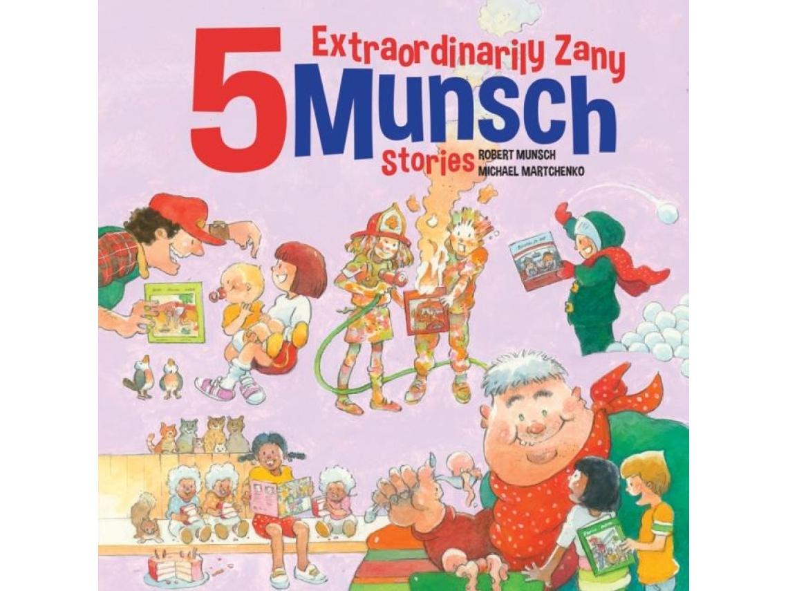 Livro 5 Extraordinarily Zany Munsch Stories de Robert Munsch (Inglês)