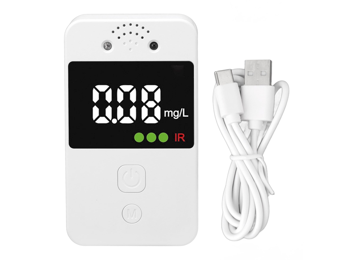 Detector de Álcool LAXISCREED com Display Digital