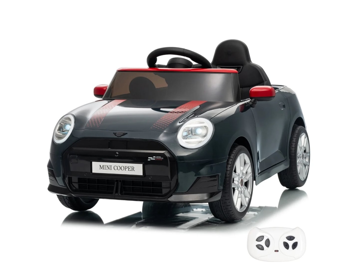 Carro Elétrico Para Crianças 12v - Mini Cooper Jcw - 1 A 5 Anos - Preto