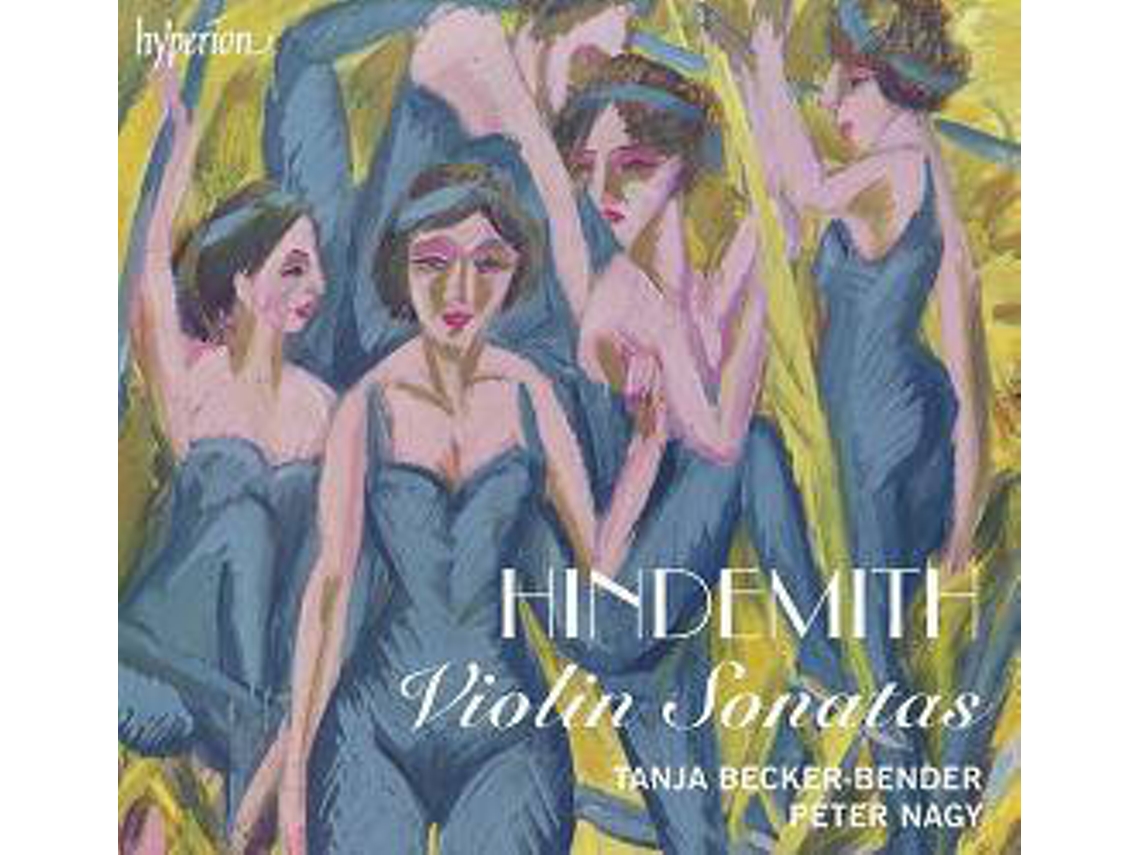 CD Tanja Becker,Bender, Péter Nagy , Violin Sonatas
