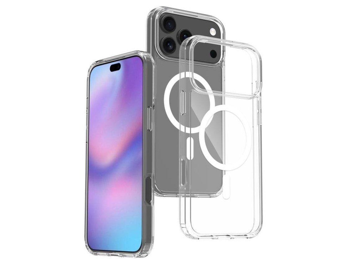 Capa Para Iphone 17 Pro - Resistente A Riscos, Híbrida De Pc, Tpu E Magsafe