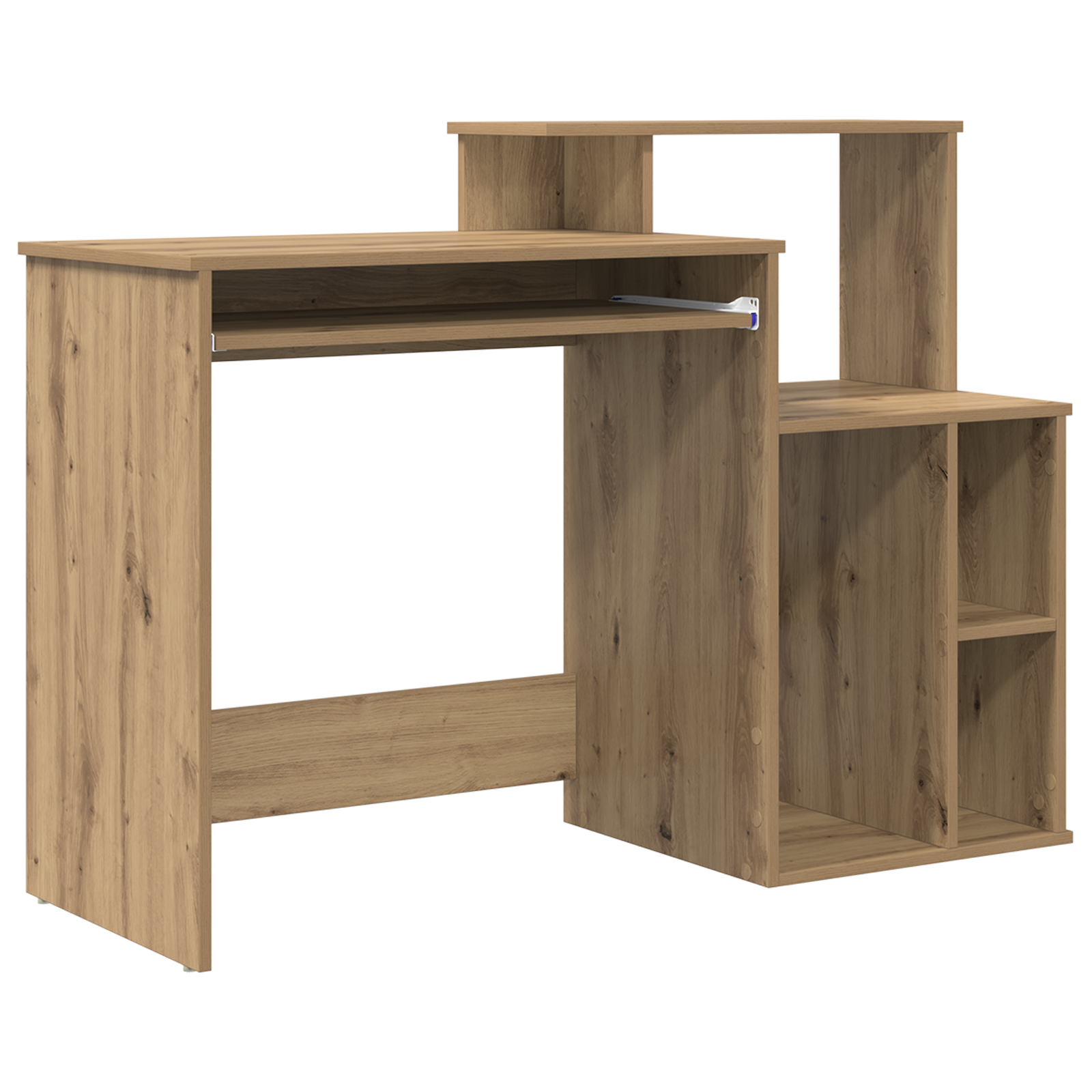 Conjunto 1 Mesa De Casa Vidaxl Castanho Derivados De Madeira (120,5 X 44 X 88,5 Cm)
