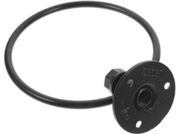 Porta-toalhas De Mão Parede Em Ferro Preto