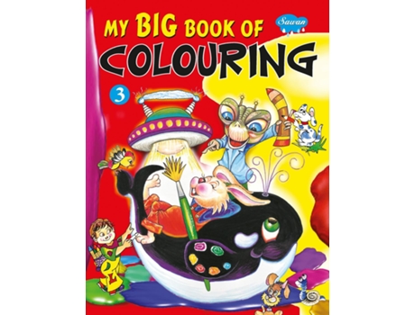 Livro My Big Book Of Colouring-iii De Manoj Pub Ed Board (inglês)
