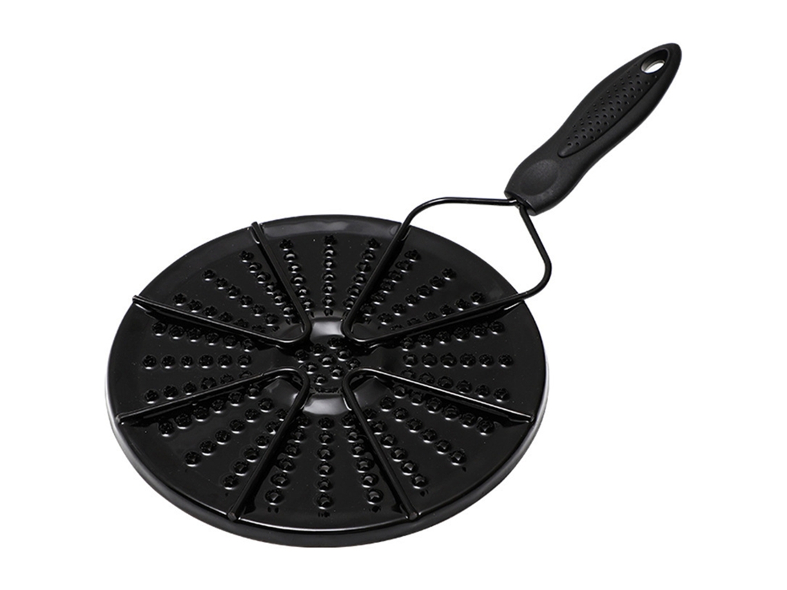 Placa de Difusão de Calor Ferro Preto 38x19cm | S/MARCA