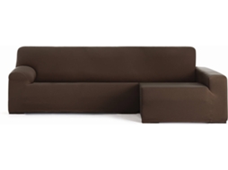 Capa de Chaise Longue Direita EYSA Premium Bronx Tecido Multielástico (310 x 170 x 110 cm - Poliéster - Marrón)