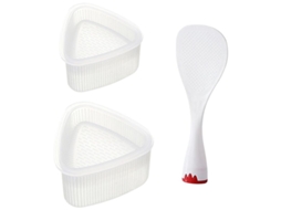 3 Peças De Fabricante De Sushi Triangular