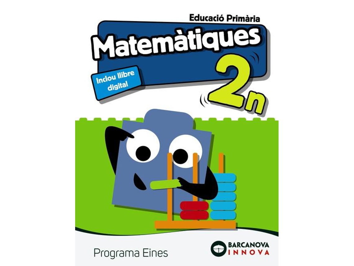 Livro Eines 2. Matemàtiques de Ana Carvajal e Lucía De La Rosa