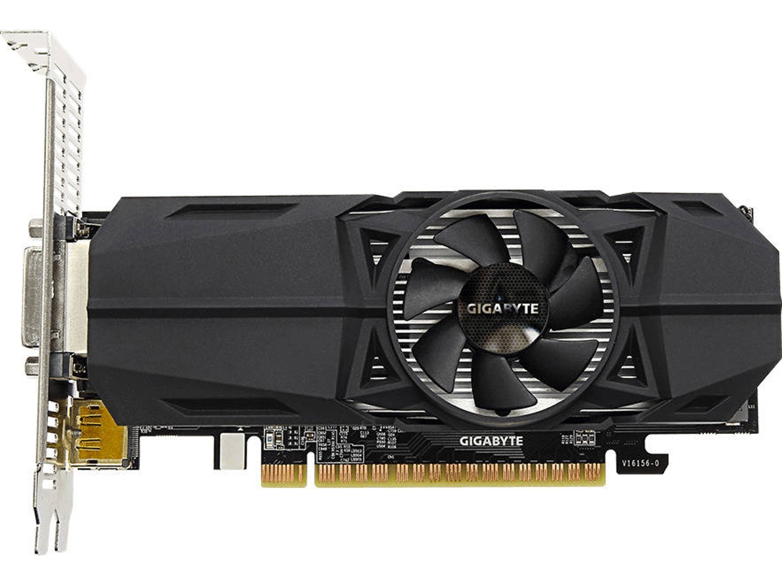 Placa Gráfica GIGABYTE GeForce GTX 1050 (NVIDIA - 2 GB DDR5) | Worten.pt