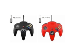 Pacote Clássico Controle Com Fio N64 Jogos Retro 64 Bits Gamepad Joystick Substituição Ly Ebike