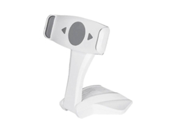 Yuru suporte de Mesa para Ipad Pro 12.9/11, 10.9/10.2, Air, 2022/2021, Celular Branco, Ajustável 360°, Estável