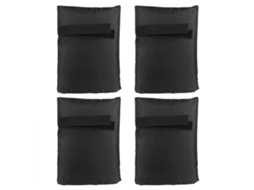 4pcs Capa Anticongelante Preta Para Torneira Externa