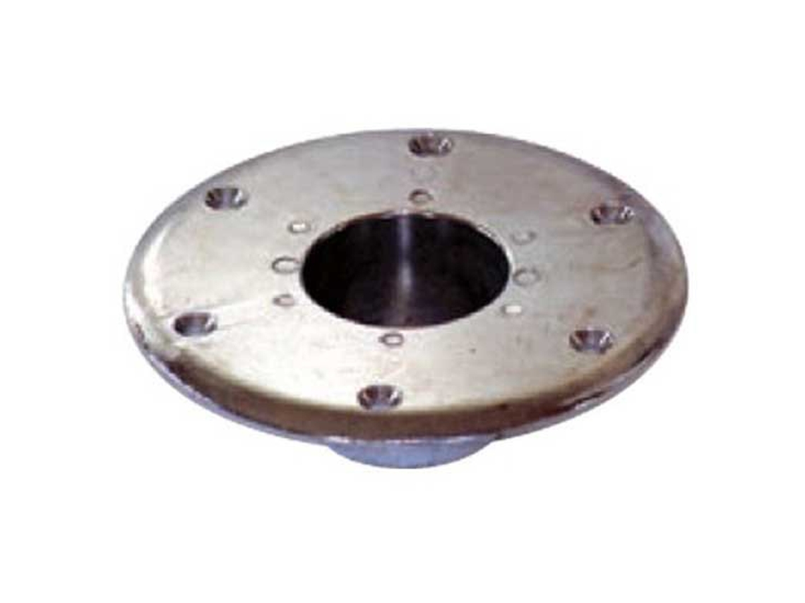 Placa Inferior dos Pés Da Mesa Alpax Cinzentoplastimo