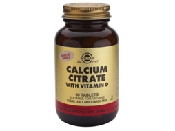 Solgar Calcium Citrate with Vitamin D3 Tablets 240