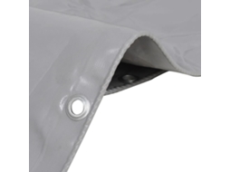 Maison Exclusive - Tela 650 G/m² 1,5x10 M Cinzento