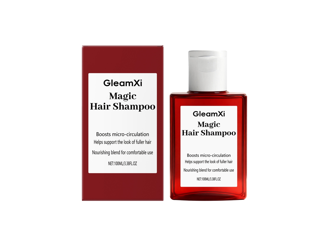 Gleamxi Shampoo Hidratante Suave para Limpeza Diária, Cabelos Macios e Volumosos LAXISCREED