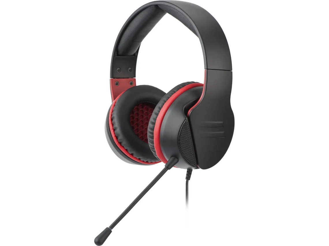 Auscultadores Gaming com Fio N'PLAY Contact 3.1 (Outlet Caixa Aberta - On Ear - Multiplataforma - Preto)