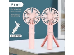 Mini Ventilador Portátil - De Viagem Recarregável Com 3 Configurações Velocidade