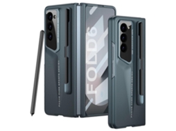 Capa Compatível Com Samsung Galaxy Z Fold6 5g Anti-queda Em Pcpu Com Protetor De Tela, Multicolorida