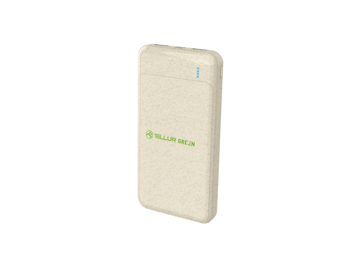 TELLUR Green Pd103 Power Bank 10000Mah 2Xqc3.0 Pd 18W Creme