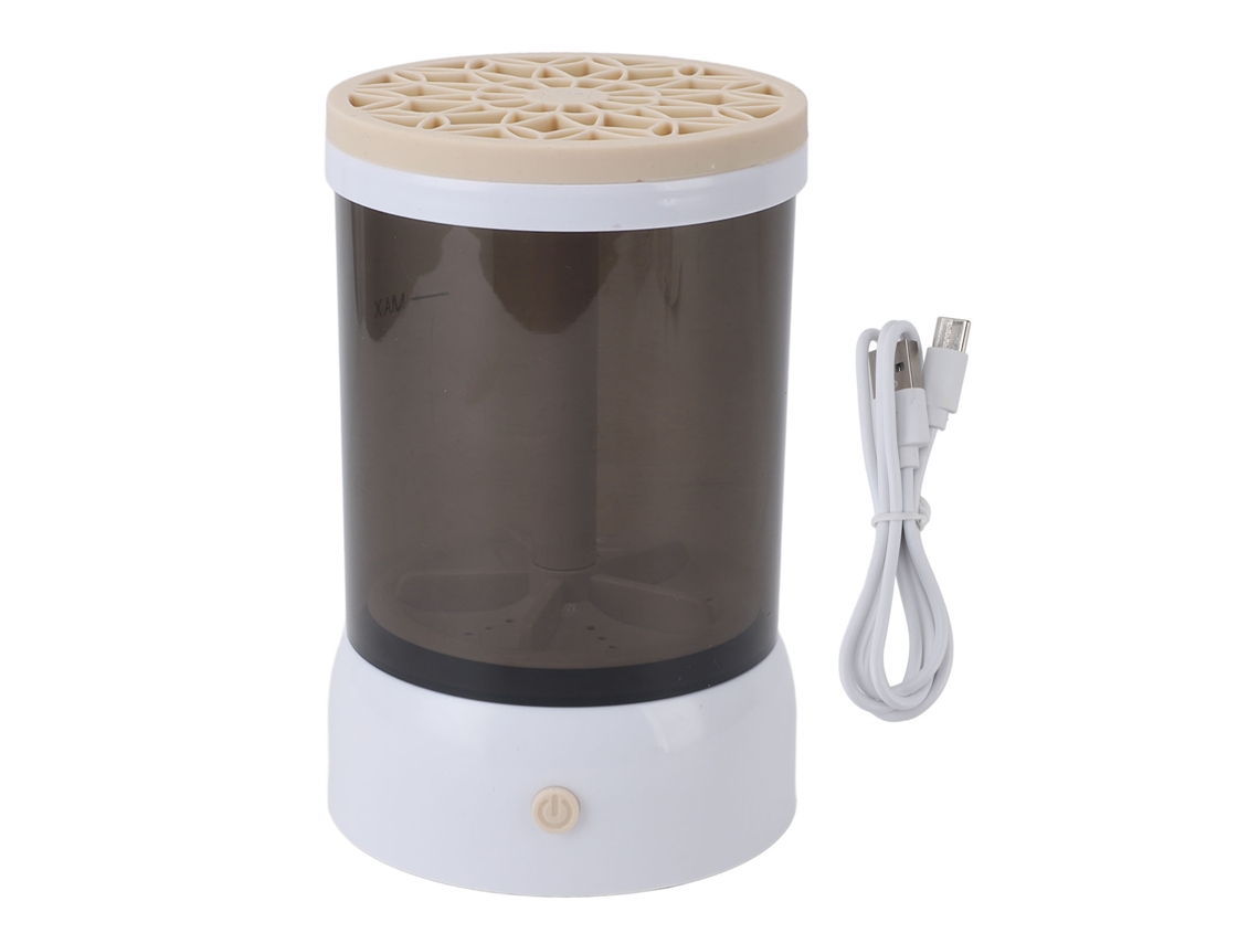 Máquina de Limpeza Automática de Pincéis de Maquiagem Usb Portátil Secagem Rápida Visível