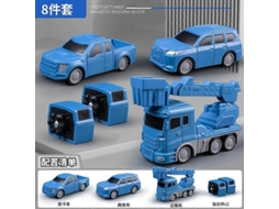 Engenharia De Transformação Magnética Brinquedos Montados Em Carros Aquaforge
