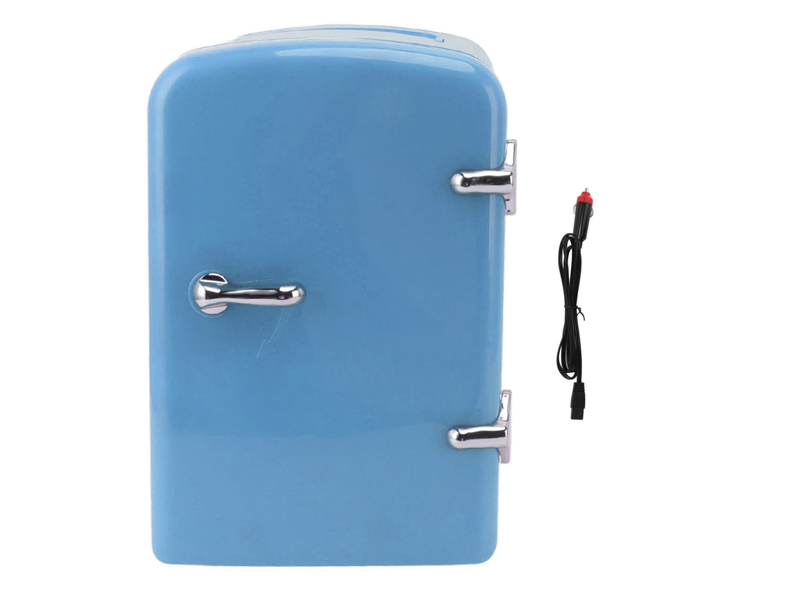 Laxiscreed Mini Refrigerador 4l, Portátil, Ideal Para Carro E Casa Com Função De Aquecimento E Refrigeração