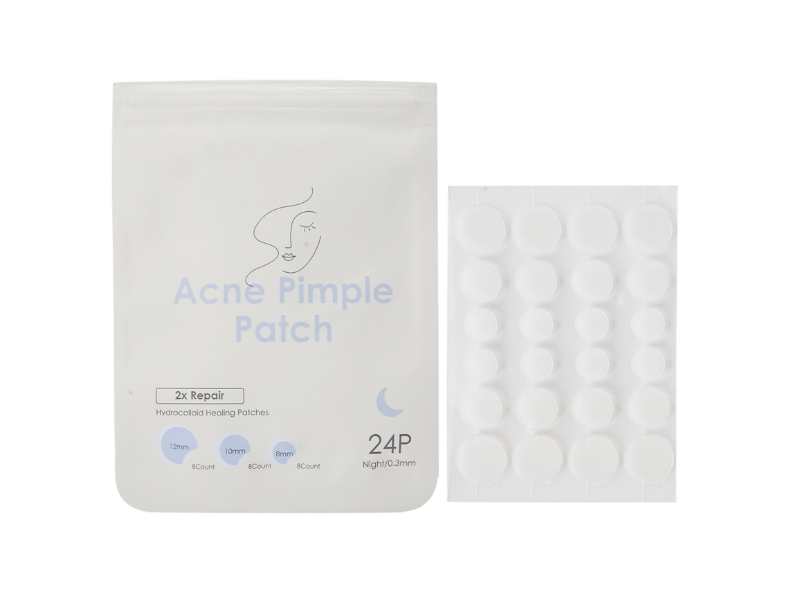 Patch Acne Transparente Hidrocóide Tratamento Reparo Pele