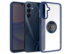 Lurelia Capa Com Anel Para Samsung Galaxy A16 Acrílico Transparente