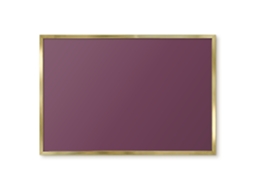Quadro de vidro magnético violeta para hall de entrada Espelharte (60x40 cm)
