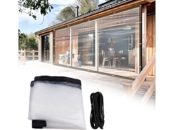 3x5 Ft Heavy Duty Waterproof Clear Tarp Thicken Vinyl Pvc Tarps, Waterproof Heavy Duty Outdoor Grommet Raincover
