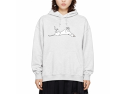 Rockinstone I Like To Roach White Hoodie Unique Designer Style