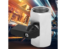 Válvula De Esfera Miniature Em Latão 1/2" Npt Cromada Laxiscreed