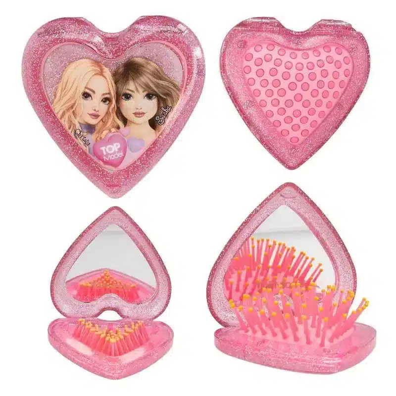Cepillo Plegable Corazón Topmodel Beauty And Me Modelos Surtidos Depeschemás De 4 Años (1 Unidad)