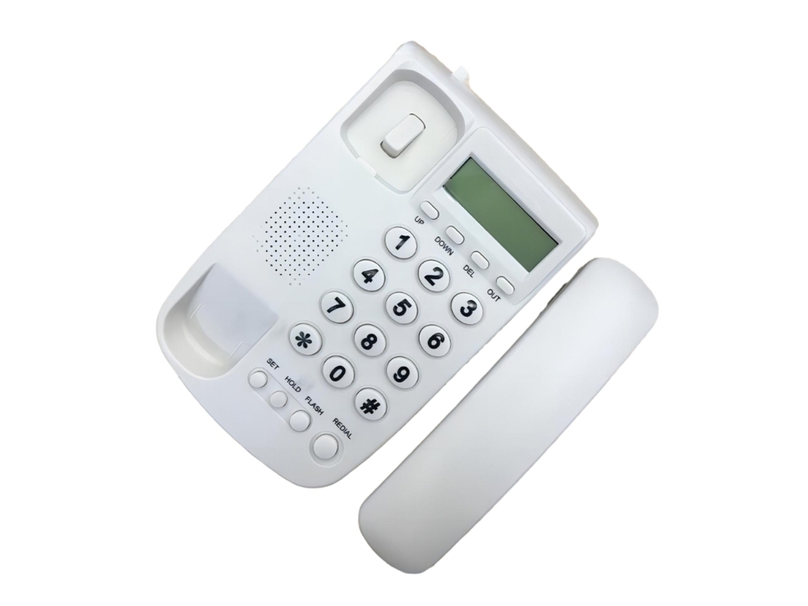 Telefone Fixo Residencial Telefone Fixo Telefone De Mesa Com Identificador De Chamadas E Fio Brilvibera