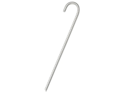 Estacas para Tenda 12 Pcs 37 Cm Ø10 Mm Aço Galvanizado MAISON EXCLUSIVE